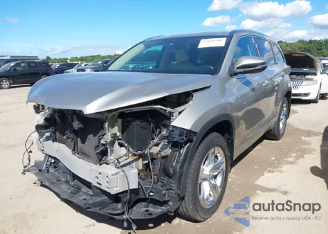 2014 Toyota Highlander Limited V6 из США, поврежденный, VIN 5TDDKRFH8ES007909